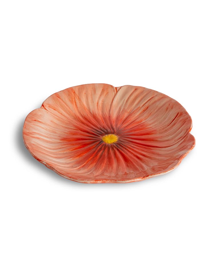 Byon Teller "Poppy" in Rot - Ø 21 cm - 15% | Gedeckter-tisch