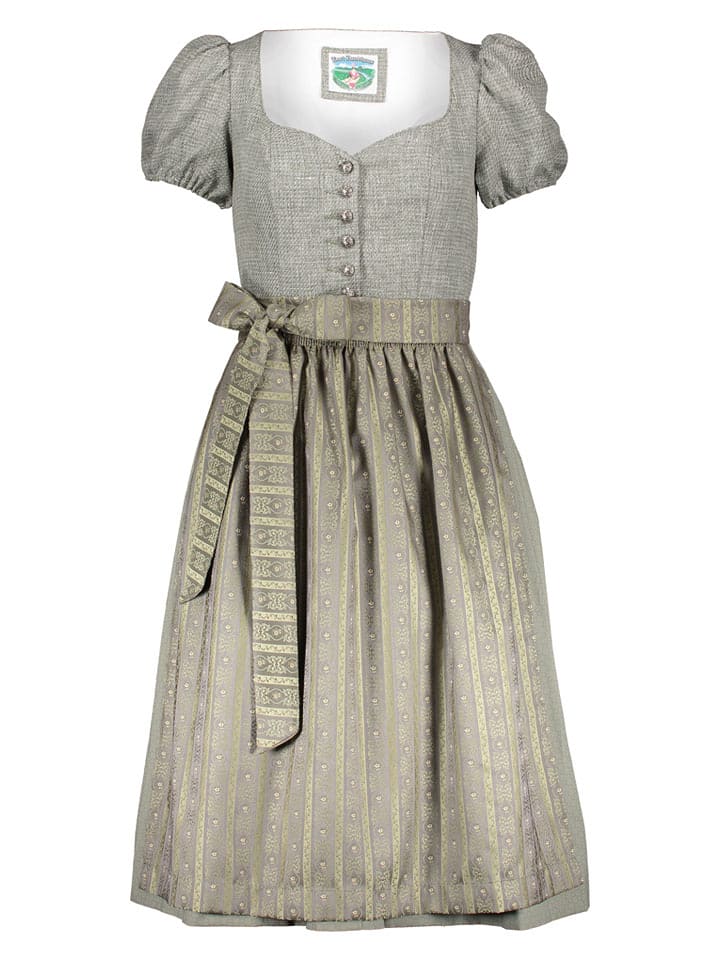 Turi Landhaus Dirndl "Petra" in Grün - 59% | Größe 42 | Damen-dirndl
