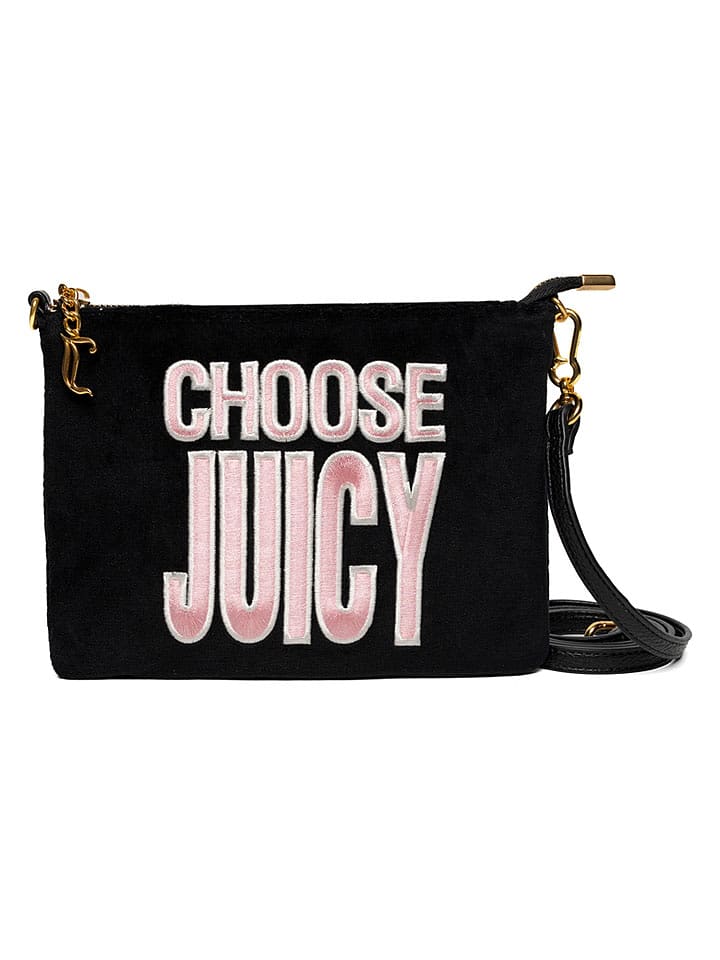 Juicy Couture Kopertówka w kolorze czarnym - 24 x 17 x 1 cm rozmiar: onesize