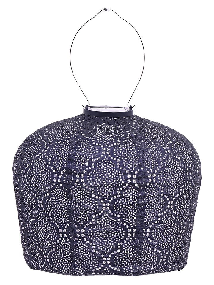 Lumiz LED-Solarlaterne ''Bazaar Arch'' in Dunkelblau - (H)28 x Ø 30 cm - 14% | Lichterketten-dekobeleuchtung