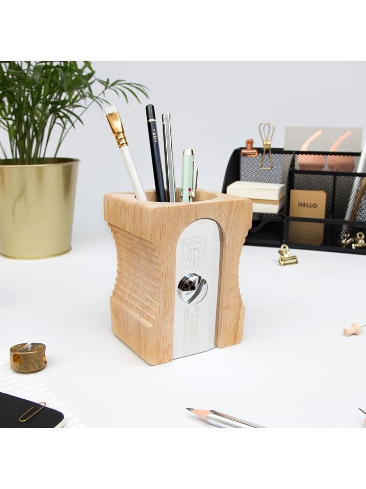 SuckUK Stiftehalter ''Sharpener'' in Beige - (B)8,5 x (H)12 x (T)8,5 cm - 14% | Aufbewahren-servieren