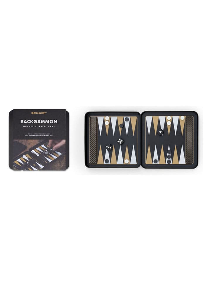 Luckies Original Brettspiel ''Game On Backgammon'' in Schwarz - ab 8 Jahren - 15% | Gesellschaftsspiele