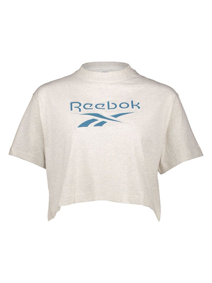 Reebok Shirt ''Classic Big Logo'' in Creme - 58% | Größe M | Damen-tops