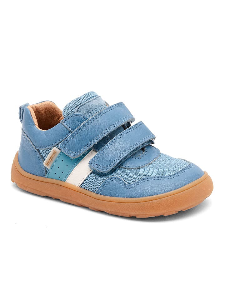 bisgaard Leder-Barfußschuhe "Kylie" in Hellblau - 45% | Größe 25 | Lauflernschuhe