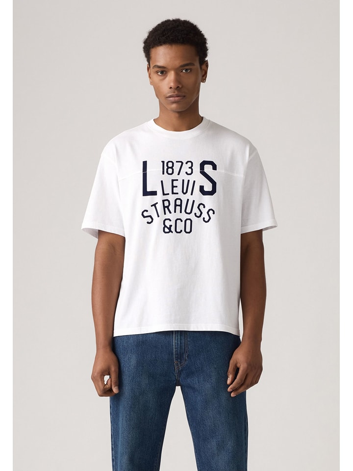 Levi's Shirt in Weiß - 62% | Größe S | Herren-plussize