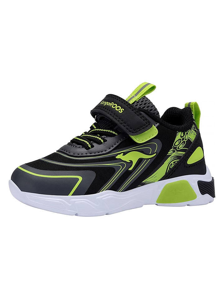 Kangaroos Sneakers "K-SLB Reef EV" in Schwarz - 44% | Größe 25 | Babysneakers
