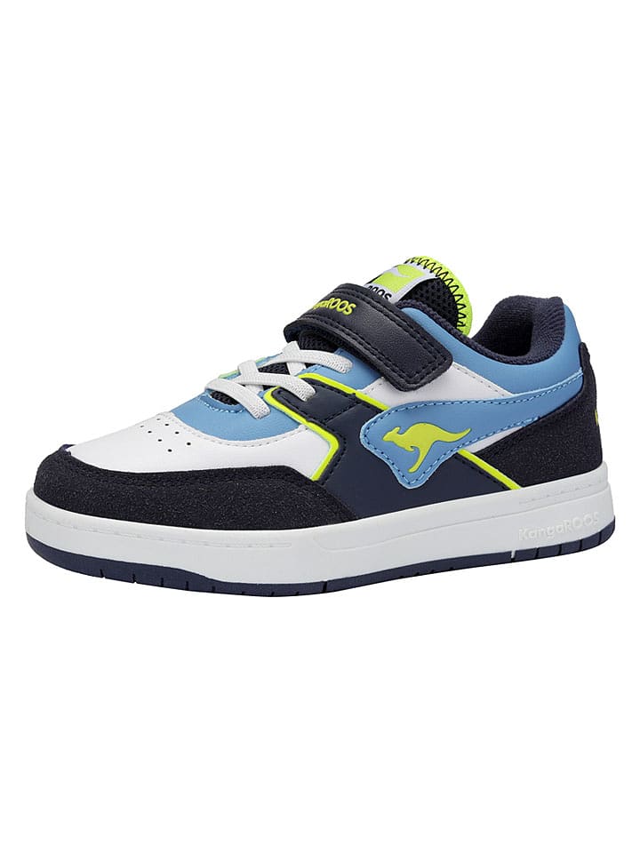 Kangaroos Sneakers "K-CP Bounder EV" in Dunkelblau/ Weiß - 31% | Größe 30 | Kindersneakers