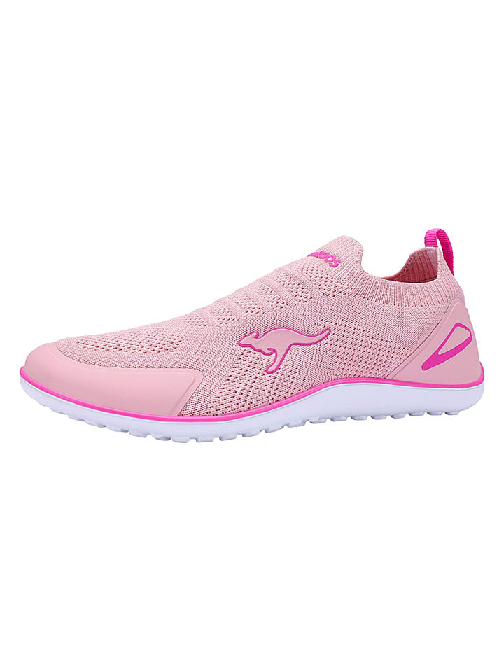 Kangaroos Barfußschuhe "K-BFK Wildfreeze" in Rosa - 31% | Größe 33 | Kinderschnuerschuhe