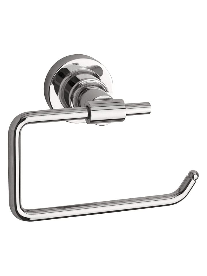 tesa WC-Rollenhalter "Luup" in Silber - (B)10,5 x (H)14 x (T)7,5 cm - 48% | Badezimmer-accessoires