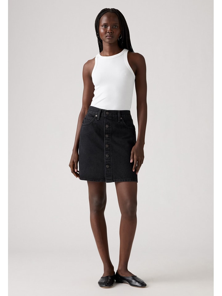 Levi's Jeansrock in Schwarz - 56% | Größe W28 | Damenroecke