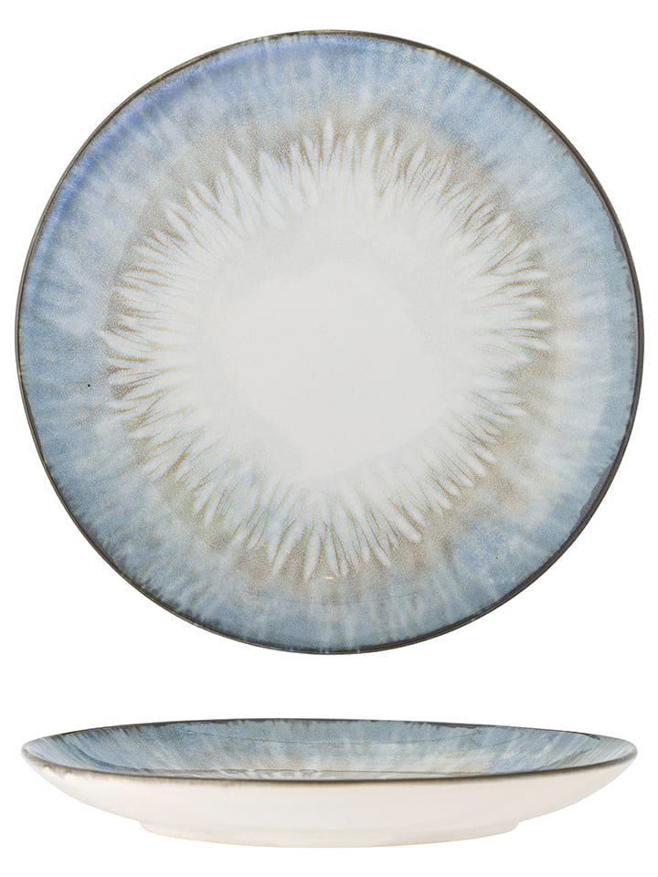 Bloomingville Frühstücksteller ''Calen'' in Hellblau - Ø 22 cm - 13% | Gedeckter-tisch