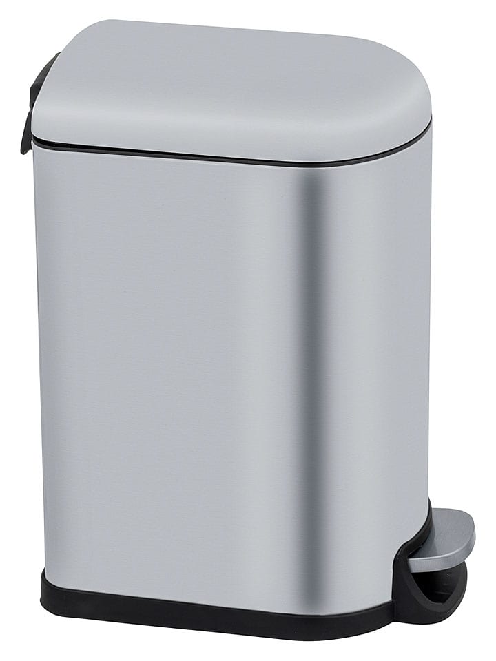 Schöner Wohnen Kollektion Treteimer in Silber - 10 l - 15% | Muelleimer