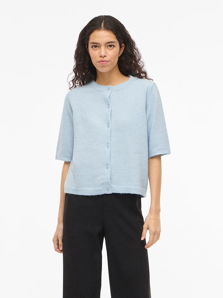 Vila Cardigan "Viliga" in Hellblau - 33% | Größe S | Damen-pullover-cardigans