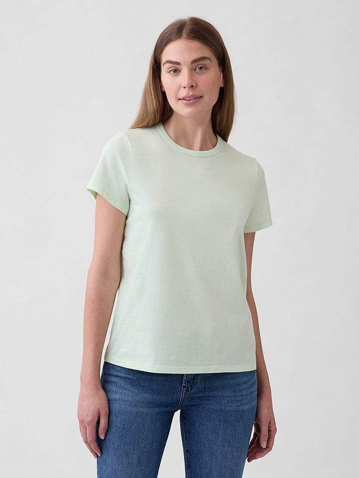 GAP Shirt in Hellgrün - 35% | Größe M | Damen-tops
