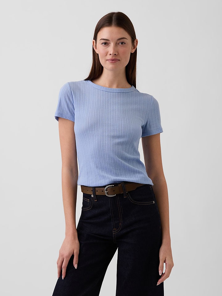 GAP Shirt in Hellblau - 66% | Größe XL | Damen-tops