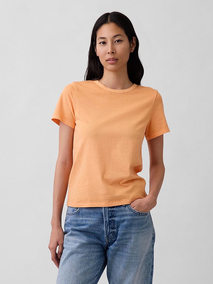 GAP Shirt in Orange - 59% | Größe M | Damen-tops