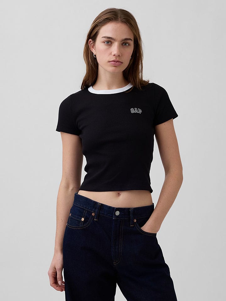 GAP Shirt in Schwarz - 44% | Größe XXL | Damen-tops