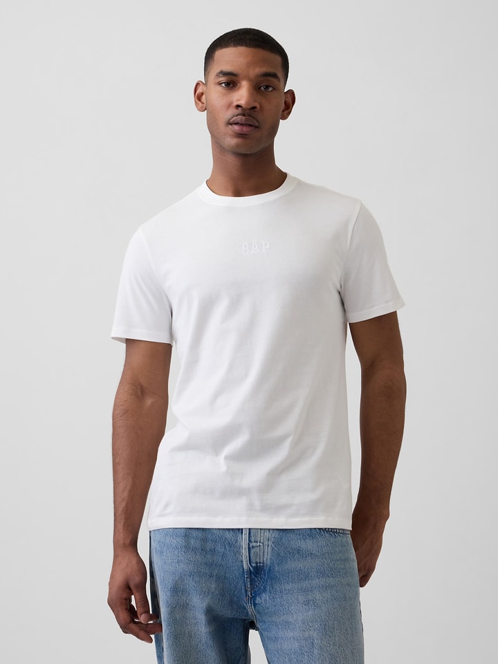 GAP Shirt in Weiß - 56% | Größe M | Herren-plussize