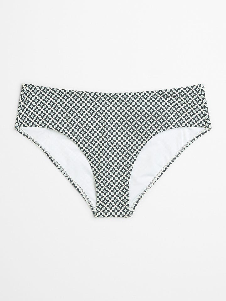 Marc O ́Polo Bikini-Hose in Schwarz/ Weiß - 44% | Größe L | Damen-bademode
