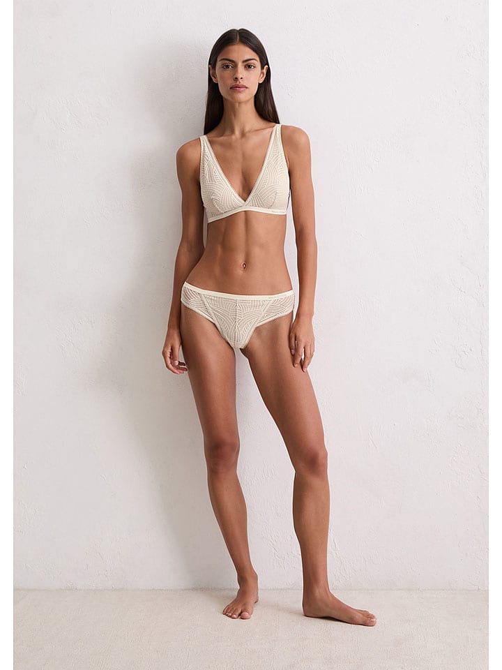 Marc O ́Polo String in Creme - 49% | Größe XL | Damen-unterteile