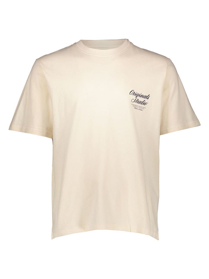 Jack & Jones Shirt "Norrebro" in Beige - 40% | Größe M | Herren-plussize