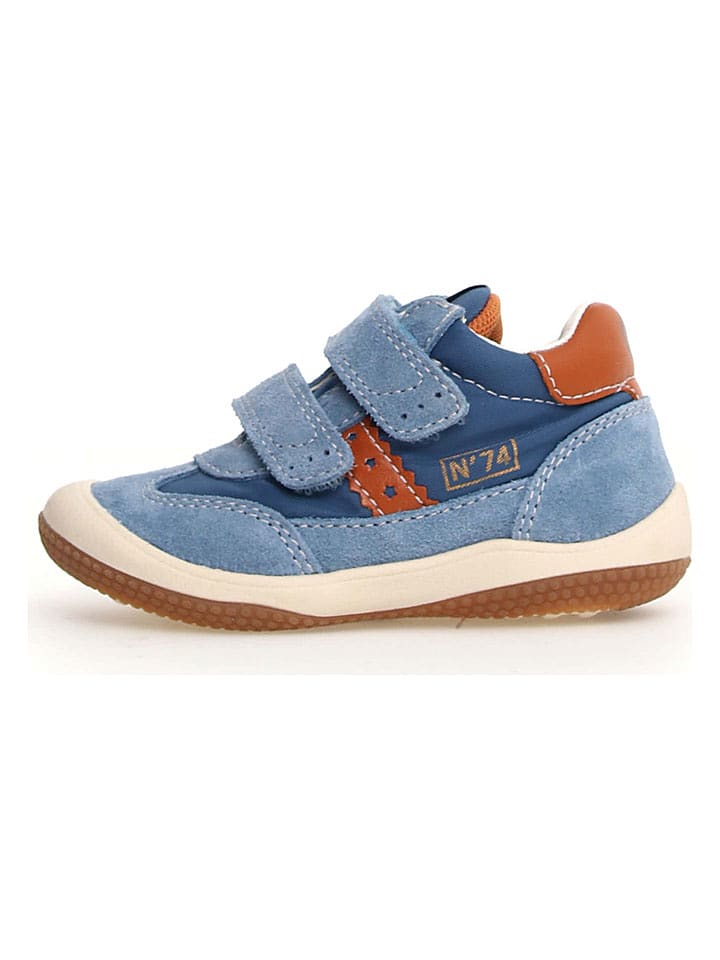 Naturino Leder-Sneakers "Go" in Blau - 53% | Größe 29 | Babysneakers