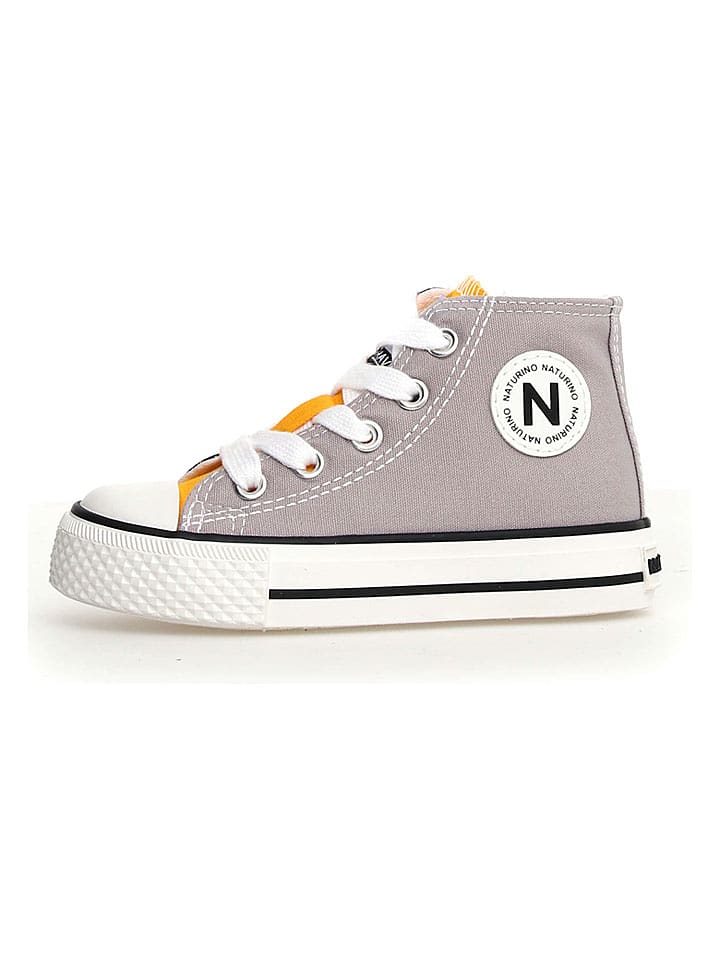 Naturino Sneakers "Ylfas" in Grau/ Dunkelblau - 53% | Größe 31 | Kindersneakers
