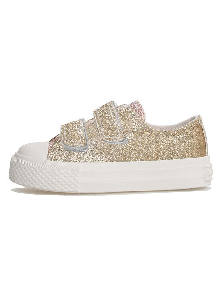 Naturino Sneakers "Ayasy" in Gold - 37% | Größe 28 | Babysneakers