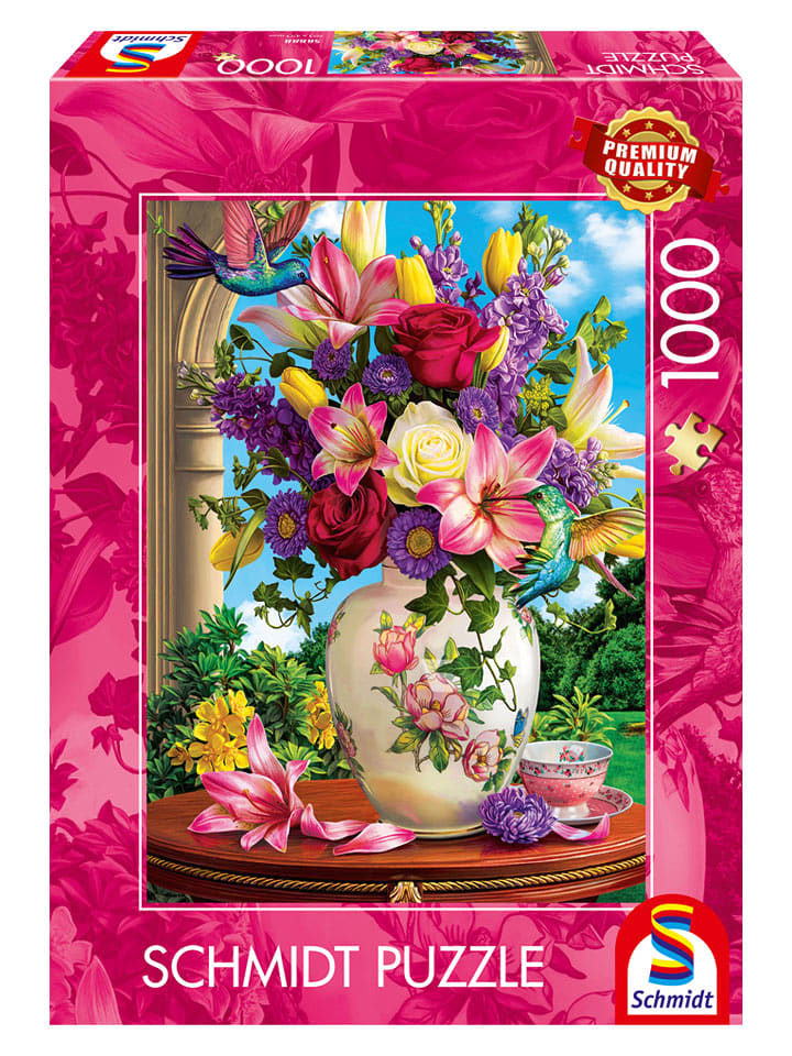 Schmidt Spiele 1.000tlg. Puzzle "Blumenbouquet" - ab 12 Jahren - 12% | Gesellschaftsspiele