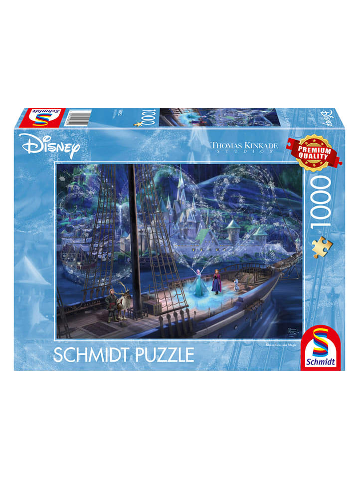 Schmidt Spiele 1.000tlg. Puzzle "Disney, Frozen, Love and Magic" - ab 12 Jahren - 12% | Gesellschaftsspiele
