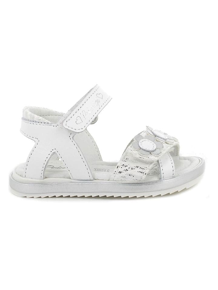 Primigi Leder-Sandalen in Weiß - 45% | Größe 22 | Babysandalen
