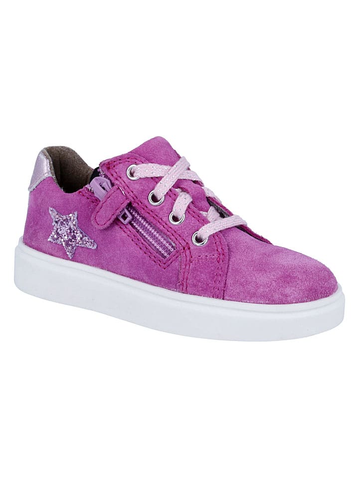 Richter Shoes Leder-Sneakers "Flora" in Lila - 35% | Größe 30 | Kindersneakers