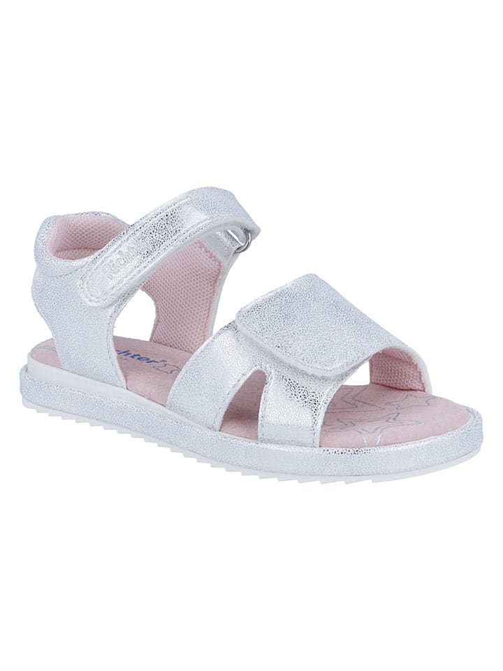 Richter Shoes Sandalen "Romea" in Silber - 38% | Größe 34 | Kindersandalen