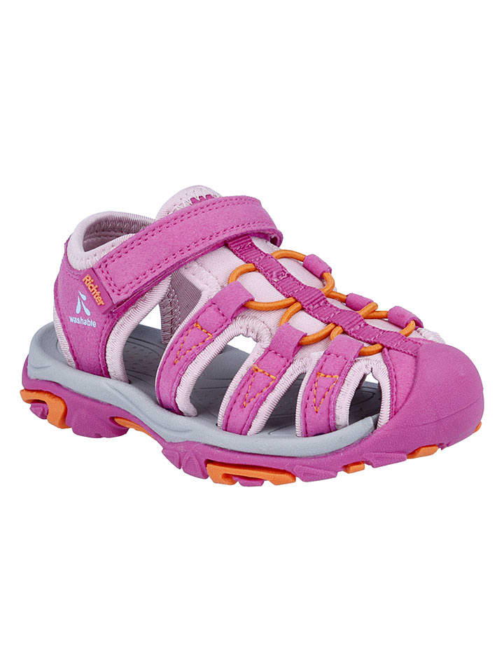 Richter Shoes Halbsandalen "Boulder" in Pink - 50% | Größe 34 | Kindersandalen