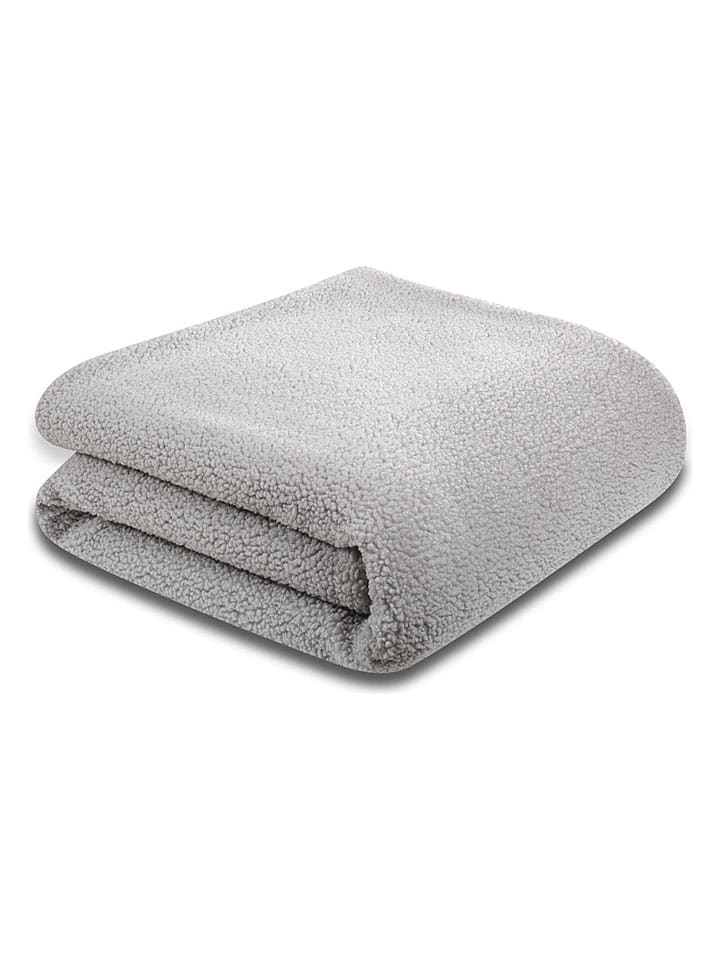 biederlack Wohndecke ''Teddy'' in Hellgrau - (L)200 x (B)150 cm - 38% | Decken