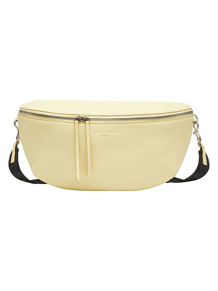 Liebeskind Berlin Skórzana saszetka w kolorze żółtym - 40 x 27 x 11 cm rozmiar: onesize