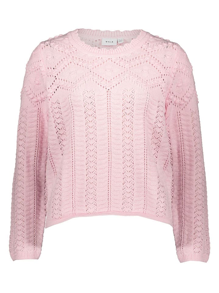 Vila Pullover in Rosa - 55% | Größe XL | Damen-pullover-cardigans