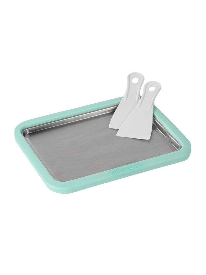 Stoneline Eisplatte "Mr Ice Cream Rolls" in Grün - (B)26 x (H)20,9 cm - 14% | Kuechenhelfer