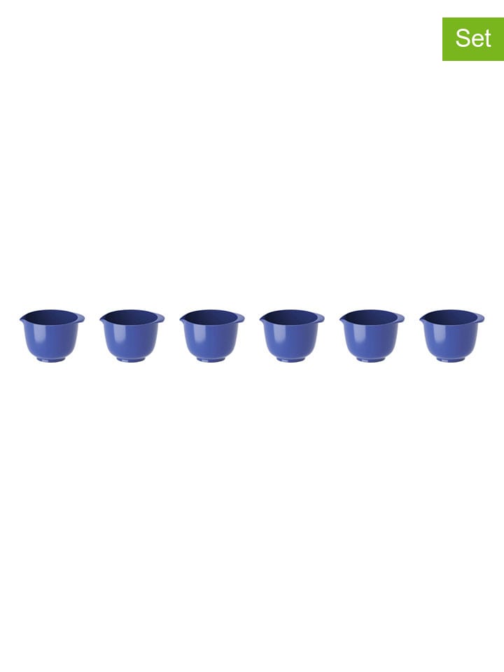 Rosti 6er-Set: Mini-Rührschüsseln "Margrethe" in Blau - 25 ml - 13% | Kuechenhelfer