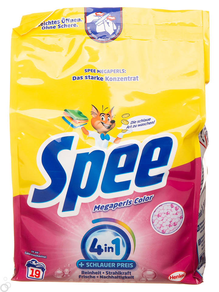 Spee Colorwaschmittel "Megaperls Color", 1,14 kg - 13% | Putzutensilien