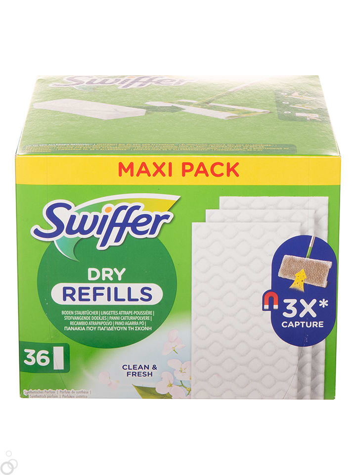 Swiffer Trockene Bodenstaubtücher "Clean&Fresh" - 16% | Putzutensilien