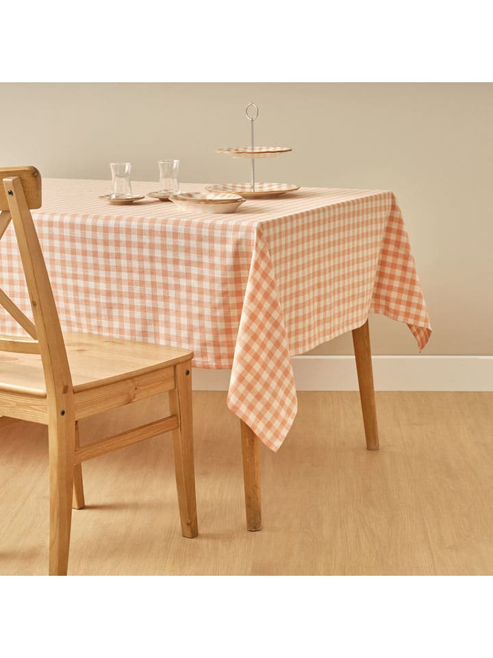BELLA MAISON Obrus "Pavia" w kolorze jasnoróżowym - 250 x 150 cm rozmiar: 150x250 cm