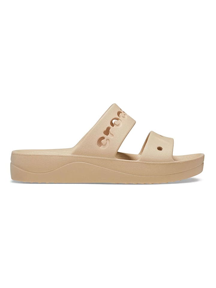 Crocs Pantoletten in Beige - 44% | Größe 38/39 | Damen-pantoletten
