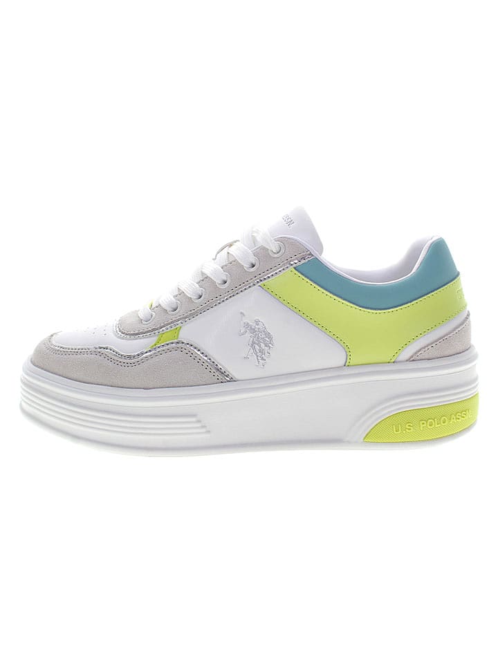 U.S. Polo Assn. Sneakers "Asuka" in Weiß - 51% | Größe 39 | Damen-sneakers