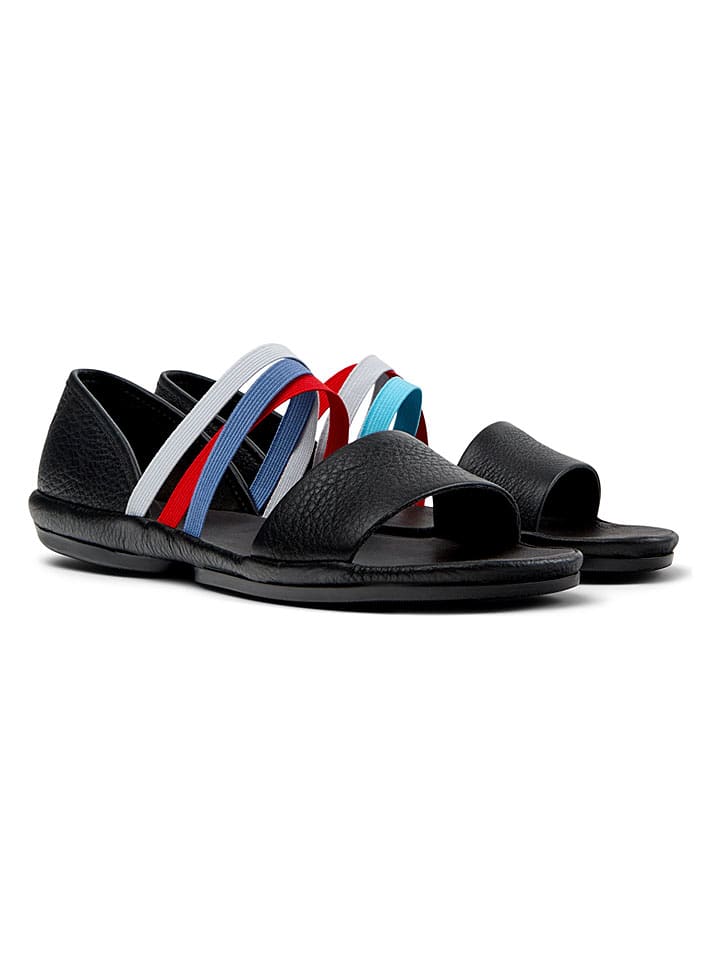 Camper Sandalen "Right Nina" in Schwarz - 52% | Größe 40 | Damen-sandalen