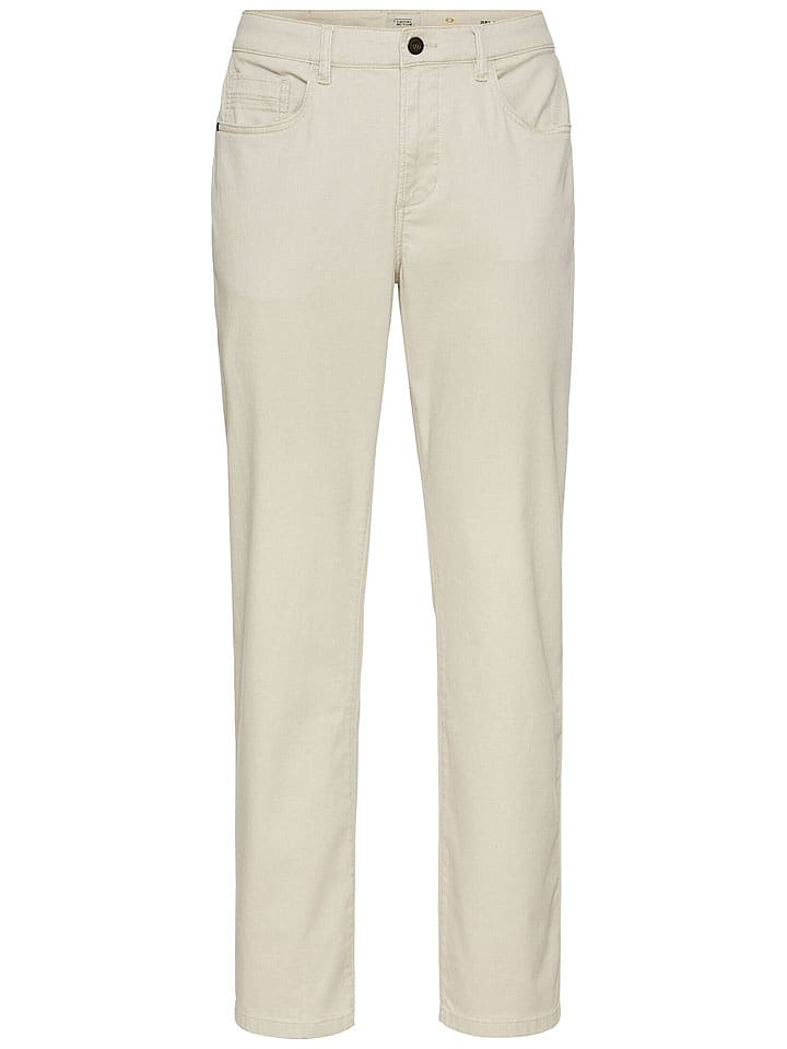 Camel Active Hose - Relaxed fit - in Beige - 58% | Größe W34/L30 | Herren-plussize
