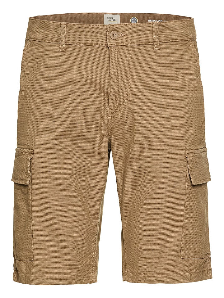 Camel Active Cargoshorts - Regular fit - in Hellbraun - 57% | Größe 50 | Herren-plussize