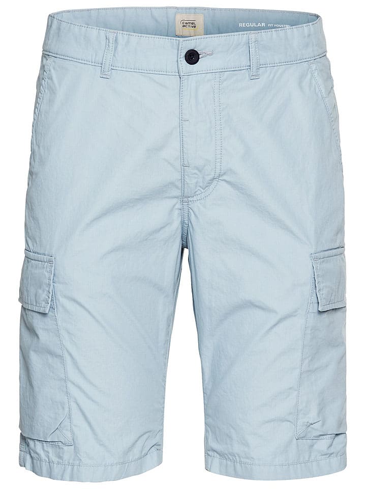 Camel Active Cargoshorts - Regular fit - in Hellblau - 51% | Größe W36 | Herren-plussize