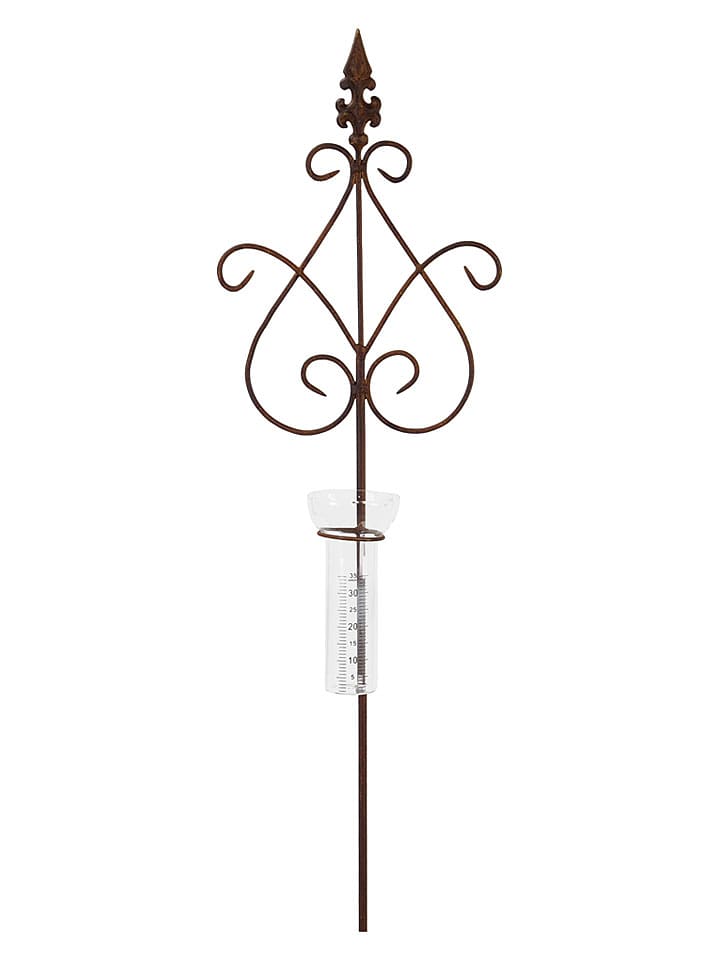 POSIWIO Gartenstecker in Rostrot - (B)25 x (H)138 x (T)9 cm - 13% | Gartendeko