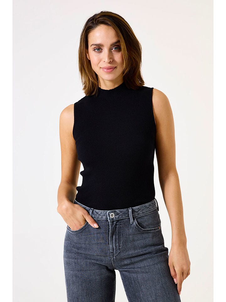 Garcia Pullunder in Schwarz - 47% | Größe L | Damen-pullover-cardigans